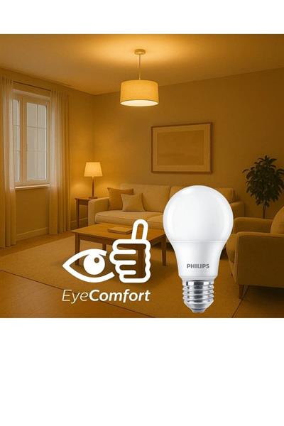 Philips MyCare LED Ampul E27 2700K Sarı Işık 8W 720 Lümen