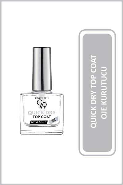Quick Dry Top Coat - 60 Saniyede Hızlı Kurutucu ve Parlatıcı Oje Cilası