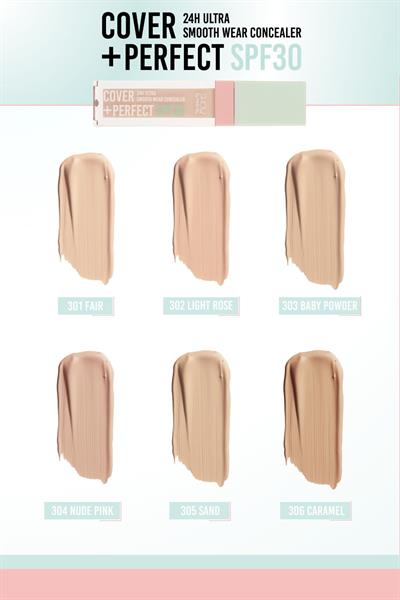 Show By Pastel Cover Perfect 30 SPF Ultra Kapatıcı - 306 Caramel