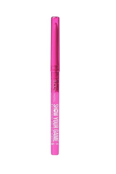 Show by Pastel Show Your Game Waterproof Gel Eye Pencil - No: 408 (Pembe)