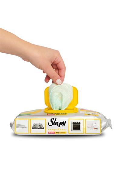 Sleepy Easy Clean Yağ Çözücü Havlu 30 Yaprak