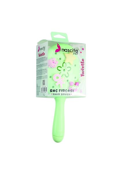 Twistlo Yeşil Saç Fırçası - 59