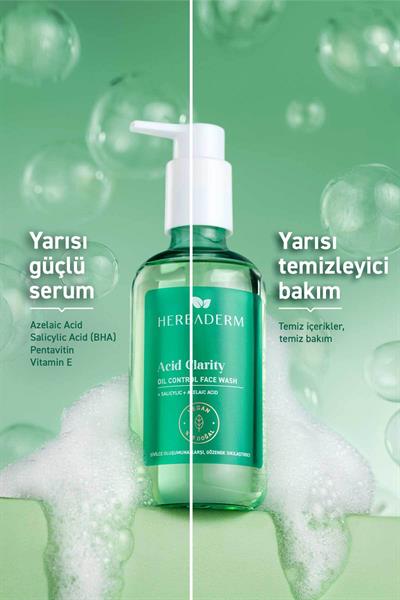 Yağlı ve Sivilceli Ciltler için Yüz Temizleme Jeli 250 ml