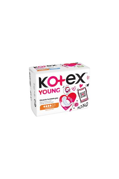 Young Genç Kızlar için Gündüz Pedi 7'li Tekli Paket