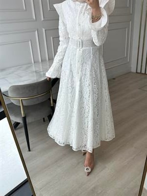İthal Dress | Beyaz