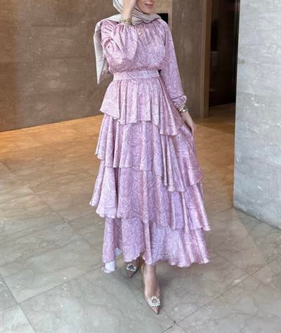 New Peri Dress - Pudra
