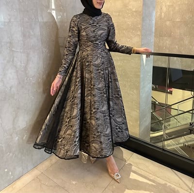 Prenses Dress | Siyah