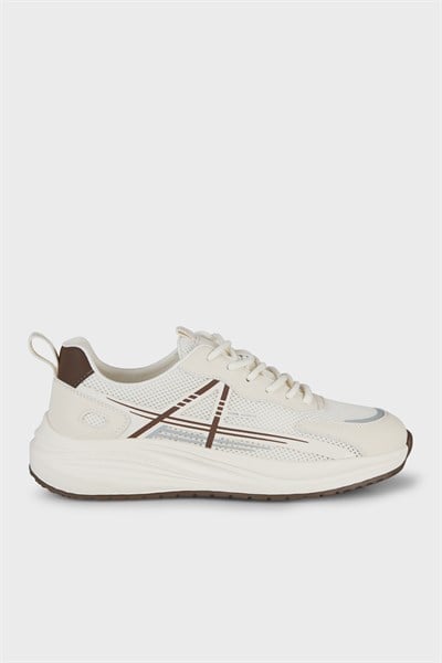 Marcomen Deri Sneaker Erkek Ayakkabı 1528006505Z1 BEJ