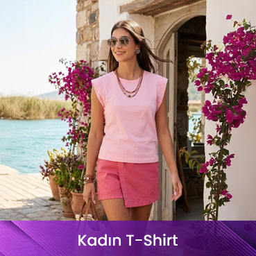 Kadın T-Shirt Bayram Kombinleri