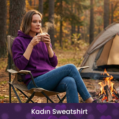 Kadın Sweatshirt Modelleri - Sevgililer Günü