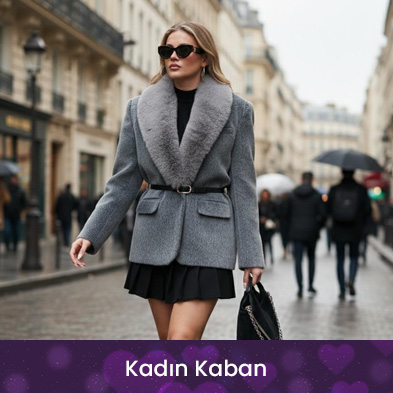 Kadın Kaban Modelleri - Sevgililer Günü