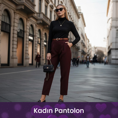 Kadın Pantolon Modelleri - Sevgililer Günü