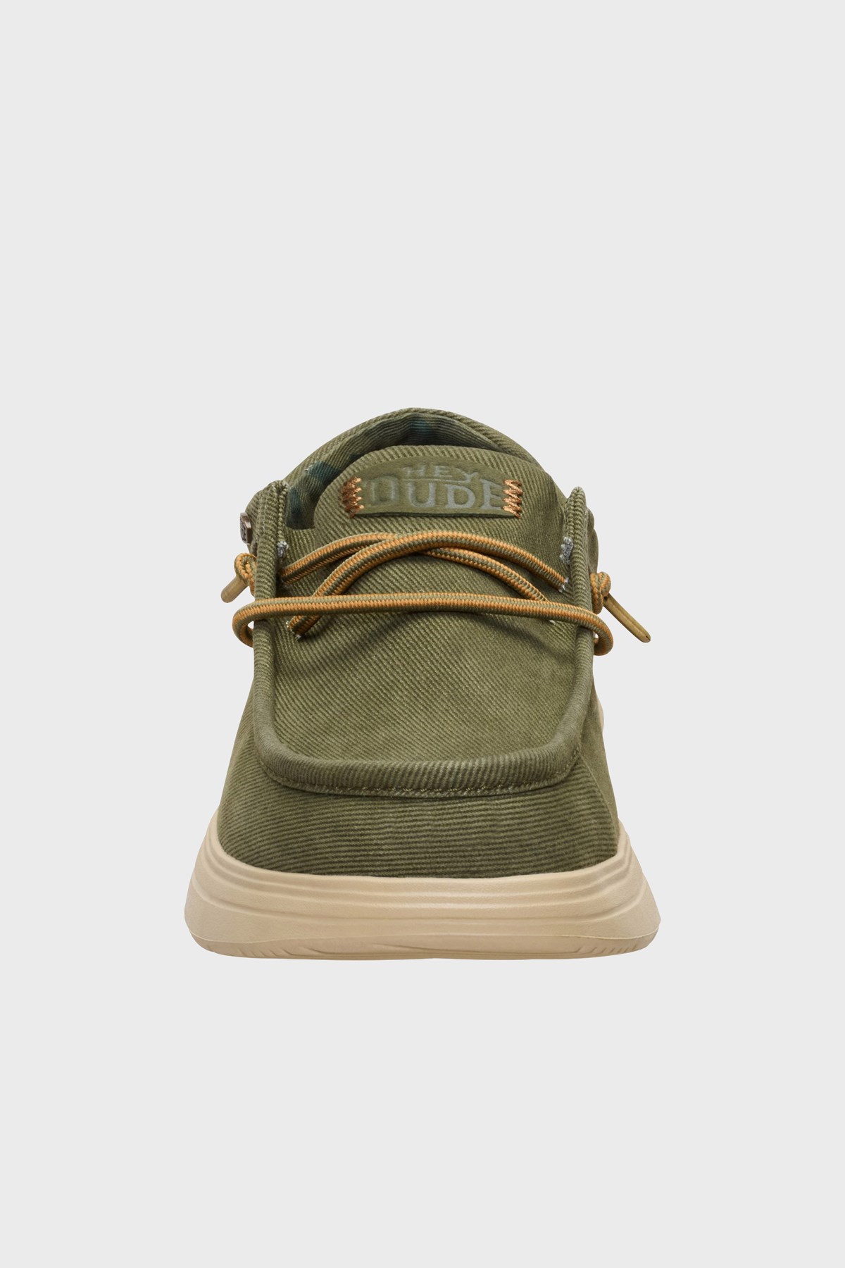 Hey Dude Wally Comf Worn Twill Makosen Erkek Ayakkabı 45113-3BN HAKİ