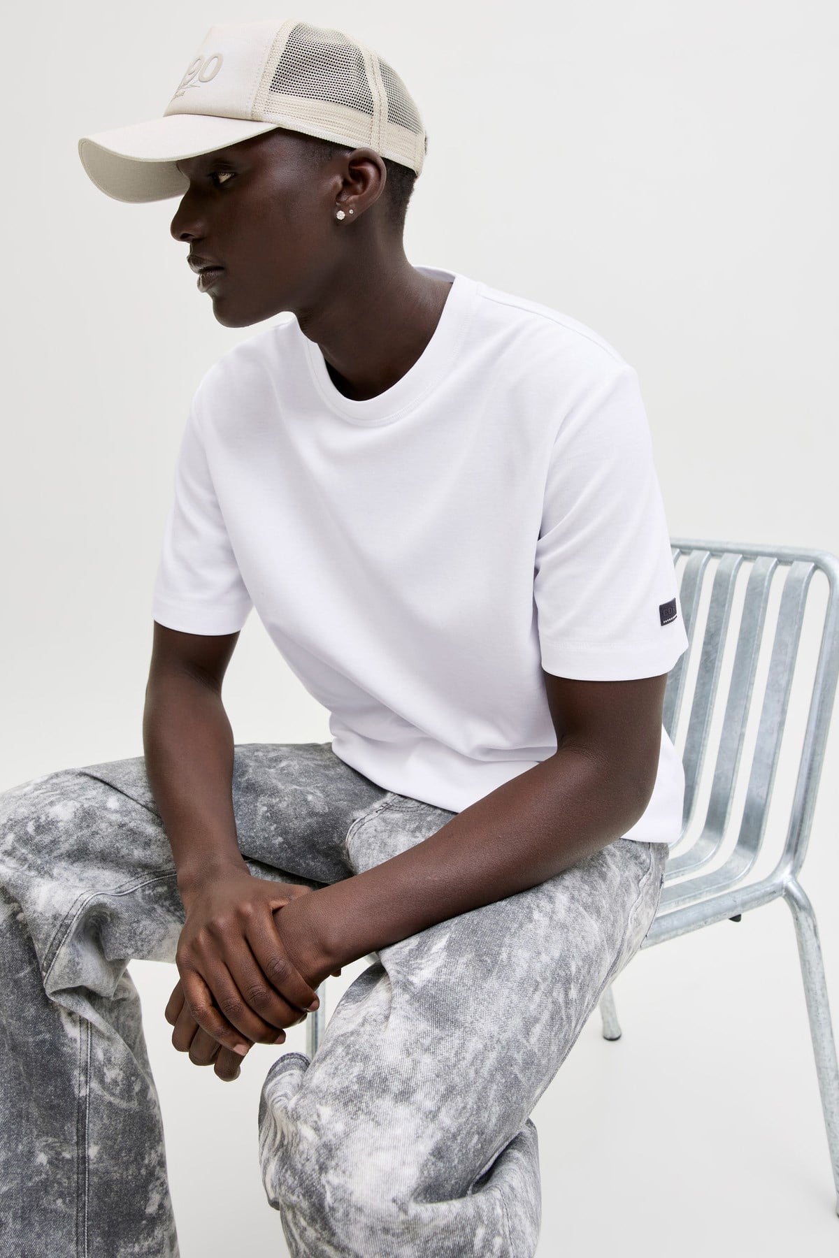Jack & Jones Core Jcofusion Pamuk Karışımlı Erkek T Shirt 12289962