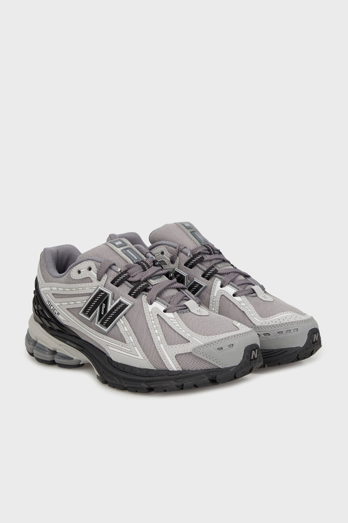 New Balance Logolu Sneaker Unisex Ayakkabı M1906RLG GRİ-SİYAH