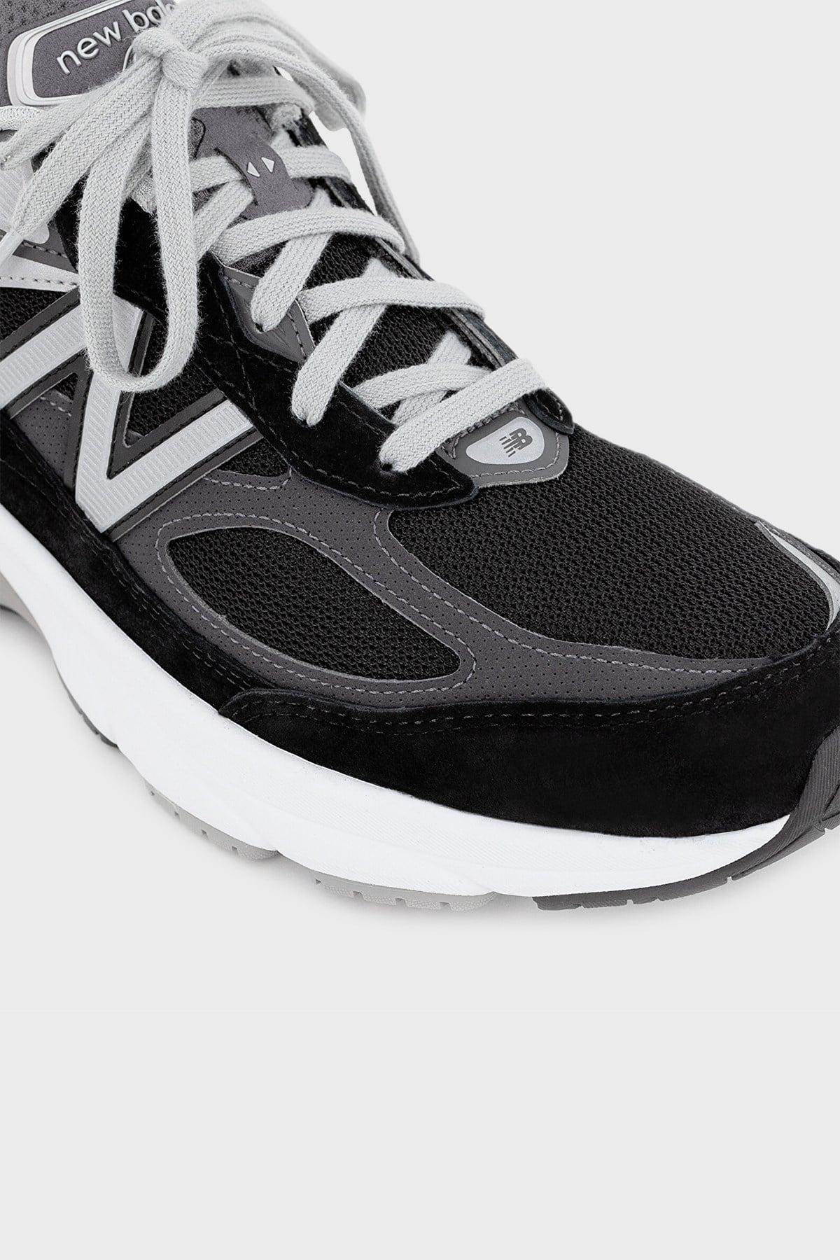 New Balance Süet Detaylı Logolu Sneaker Erkek Ayakkabı M990BK6 SİYAH
