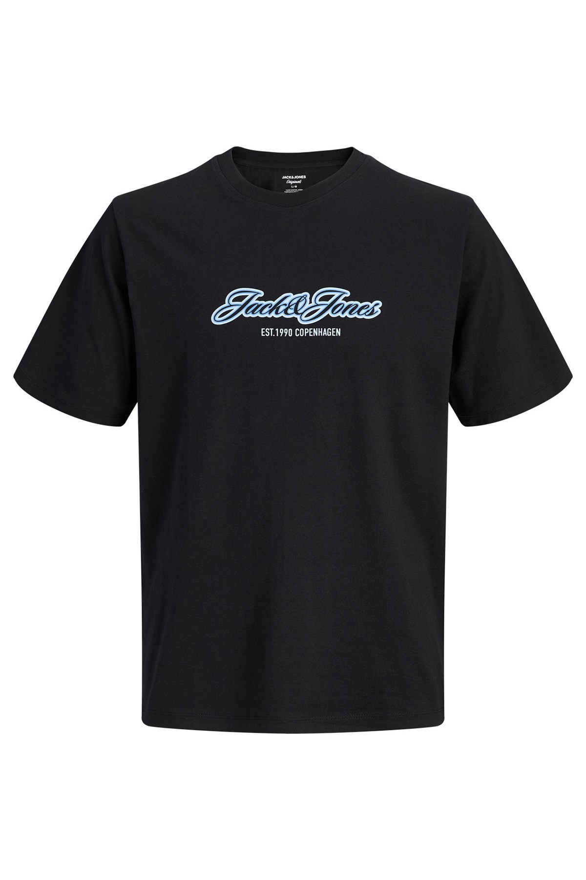 Jack & Jones Originals Baskılı % 100 Pamuk Regular Fit Bisiklet