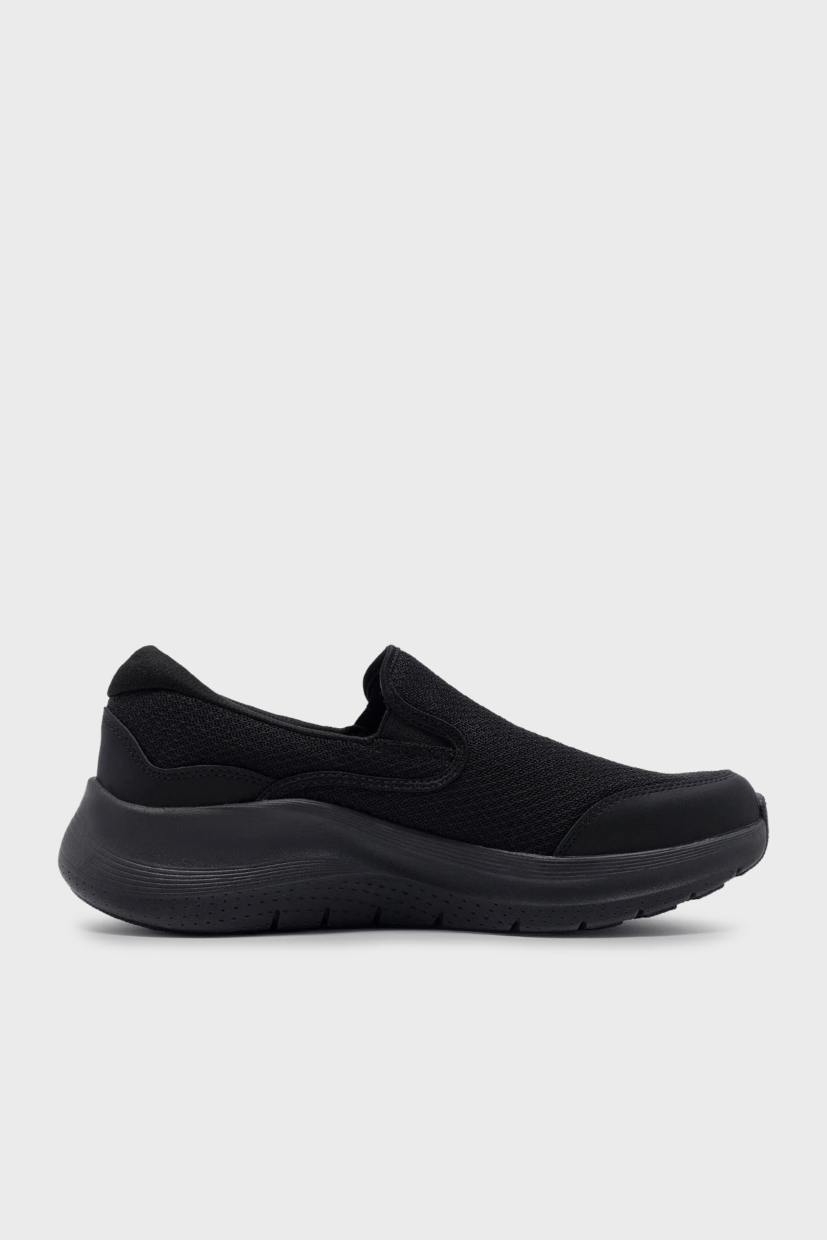 Skechers Arch Fit Kalın Taban Günlük Erkek Ayakkabı 232706TK BBK SİYAH