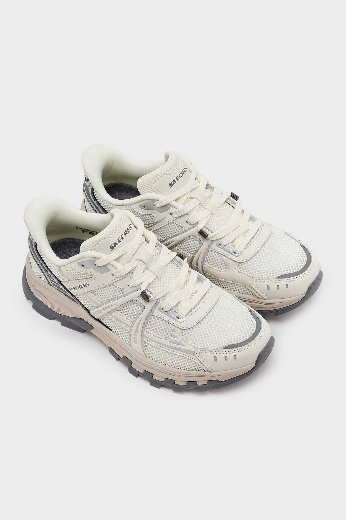 Skechers Randell Logolu Deri Karışımlı Sneaker Erkek Ayakkabı