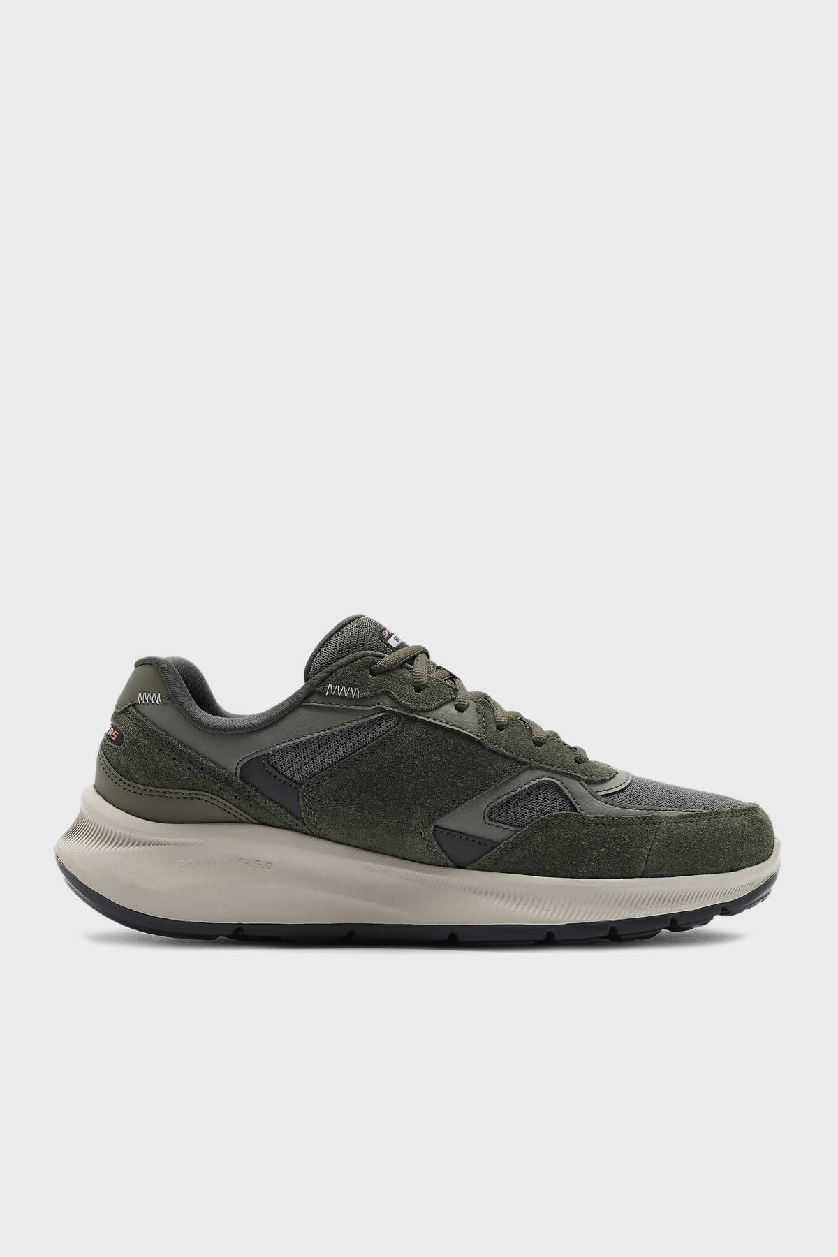 みー様① Skechers Relaxed Süet Detaylı Sneaker Erkek Ayakkabı 232613 OLV
