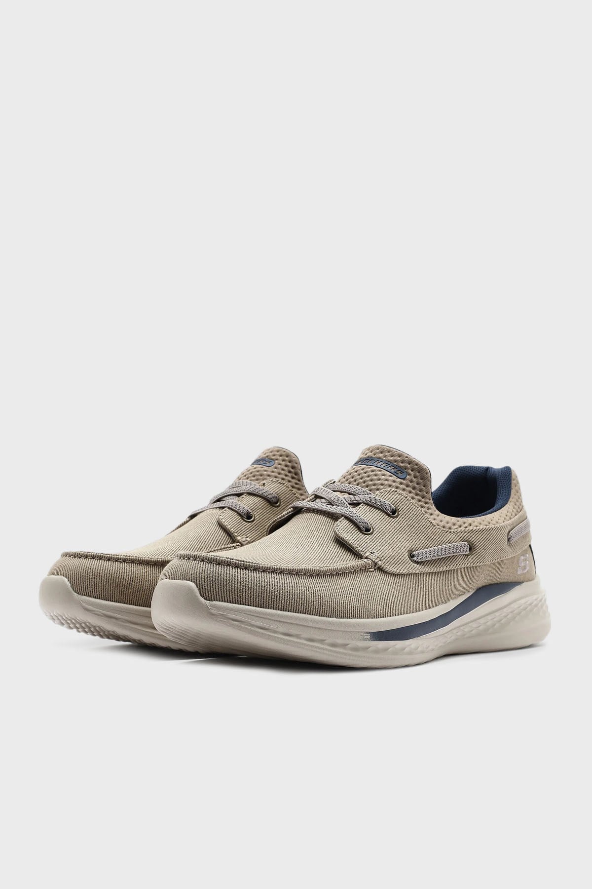 Skechers Slade Kalın Tabanlı Loafer Erkek Ayakkabı 210812 TPE BEJ