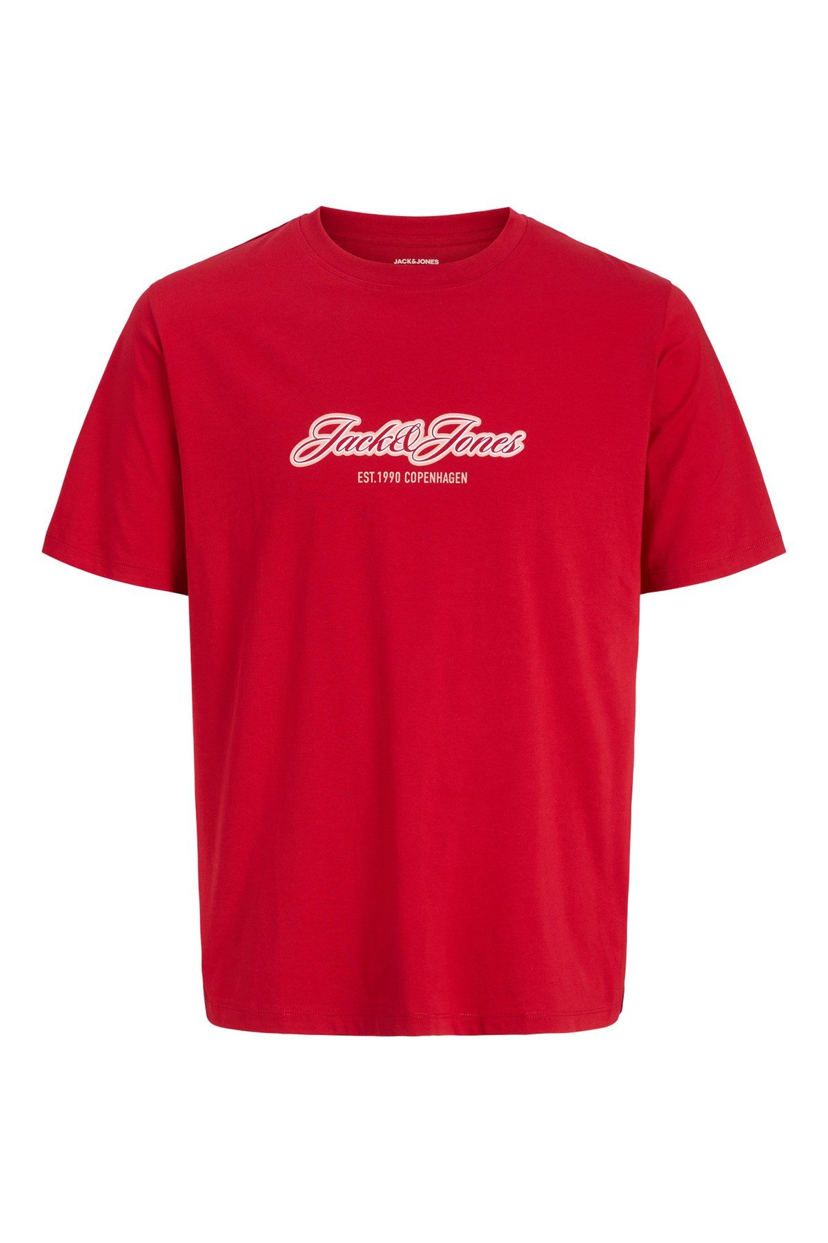 Jack & Jones Originals Baskılı % 100 Pamuk Regular Fit Bisiklet