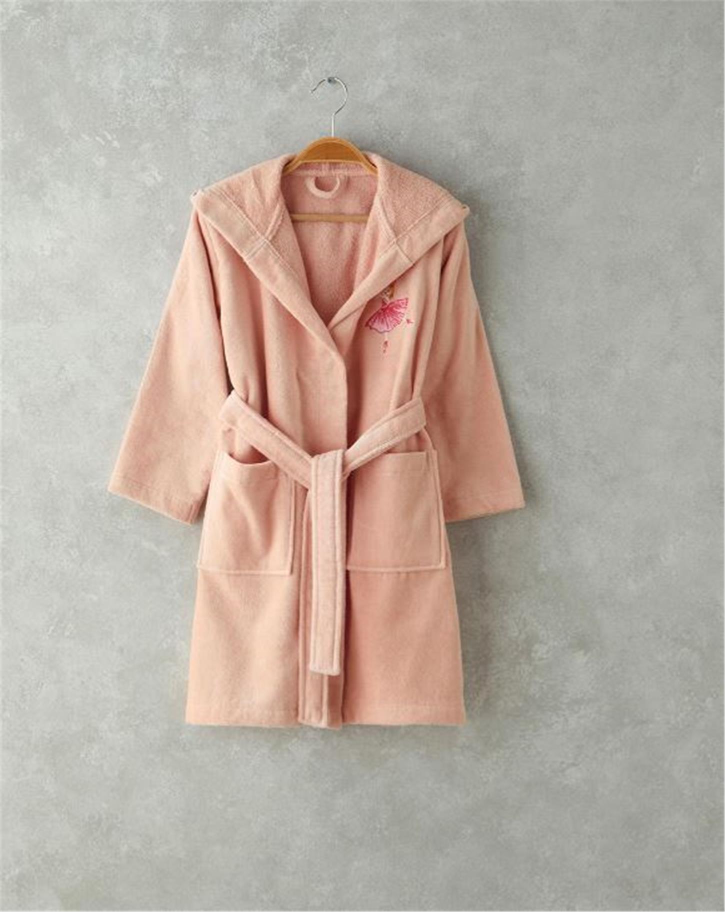English Home Ballerina Çocuk Bornoz 8-10 Yaş Pembe