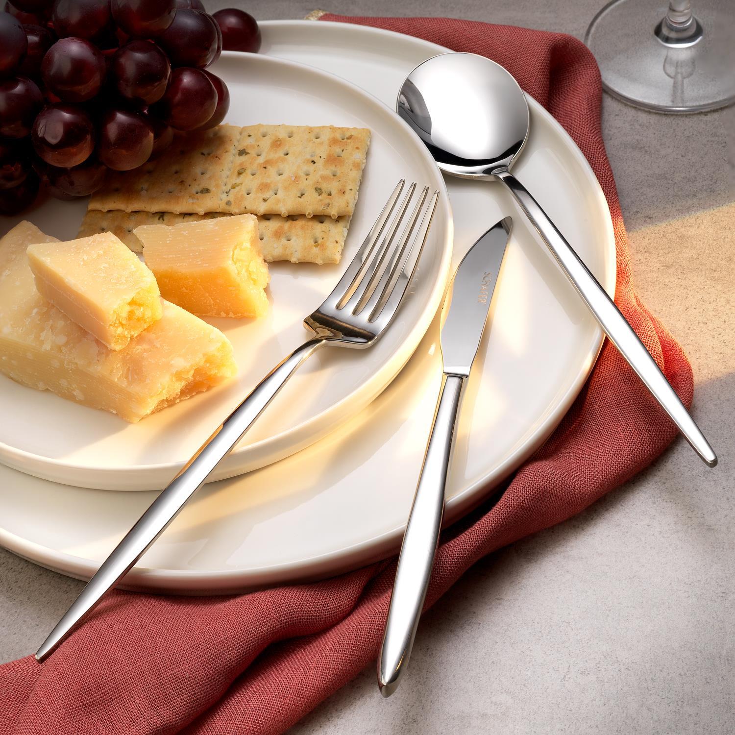 Schafer Çatal Kaşık Bıçak Takımı 72 prç Gümüş01