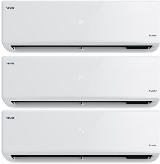 20234993Vestel Flora Doğa Multi Inverter Plus AC 9+9+12 Klima