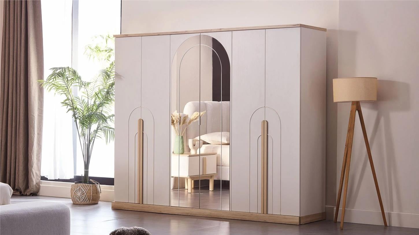 Bellona Boheems 6 Kapılı Gardırop