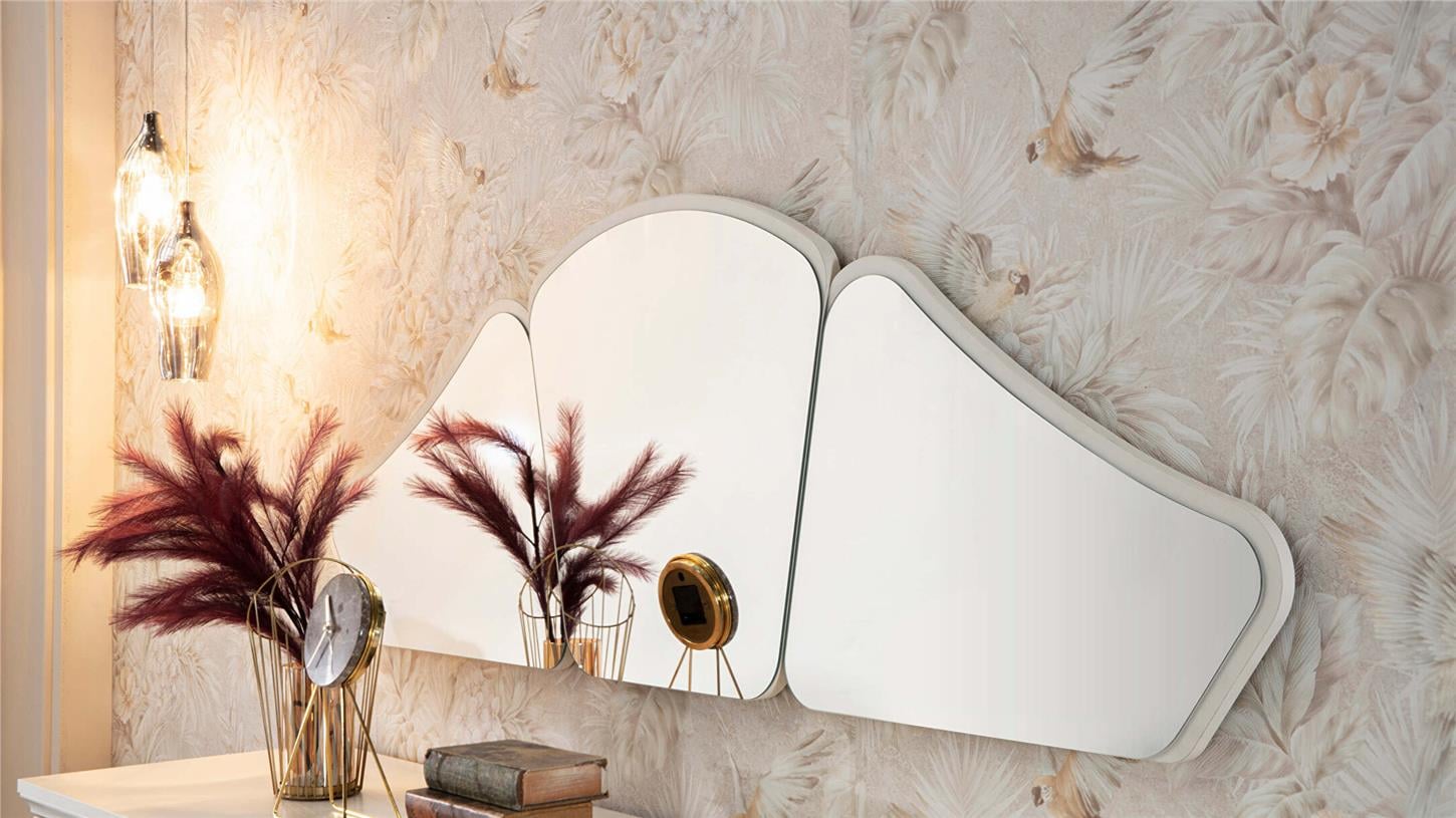 Bellona Perlino Konsol Aynası Beyaz