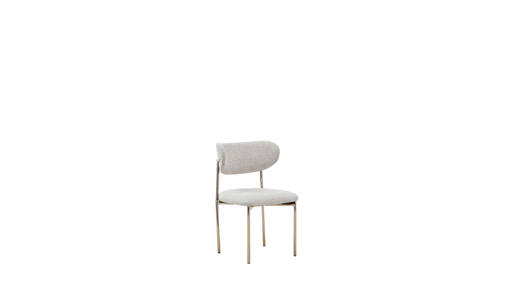 Blln Estella 6364 2 li Sandalye /Mondero Krem