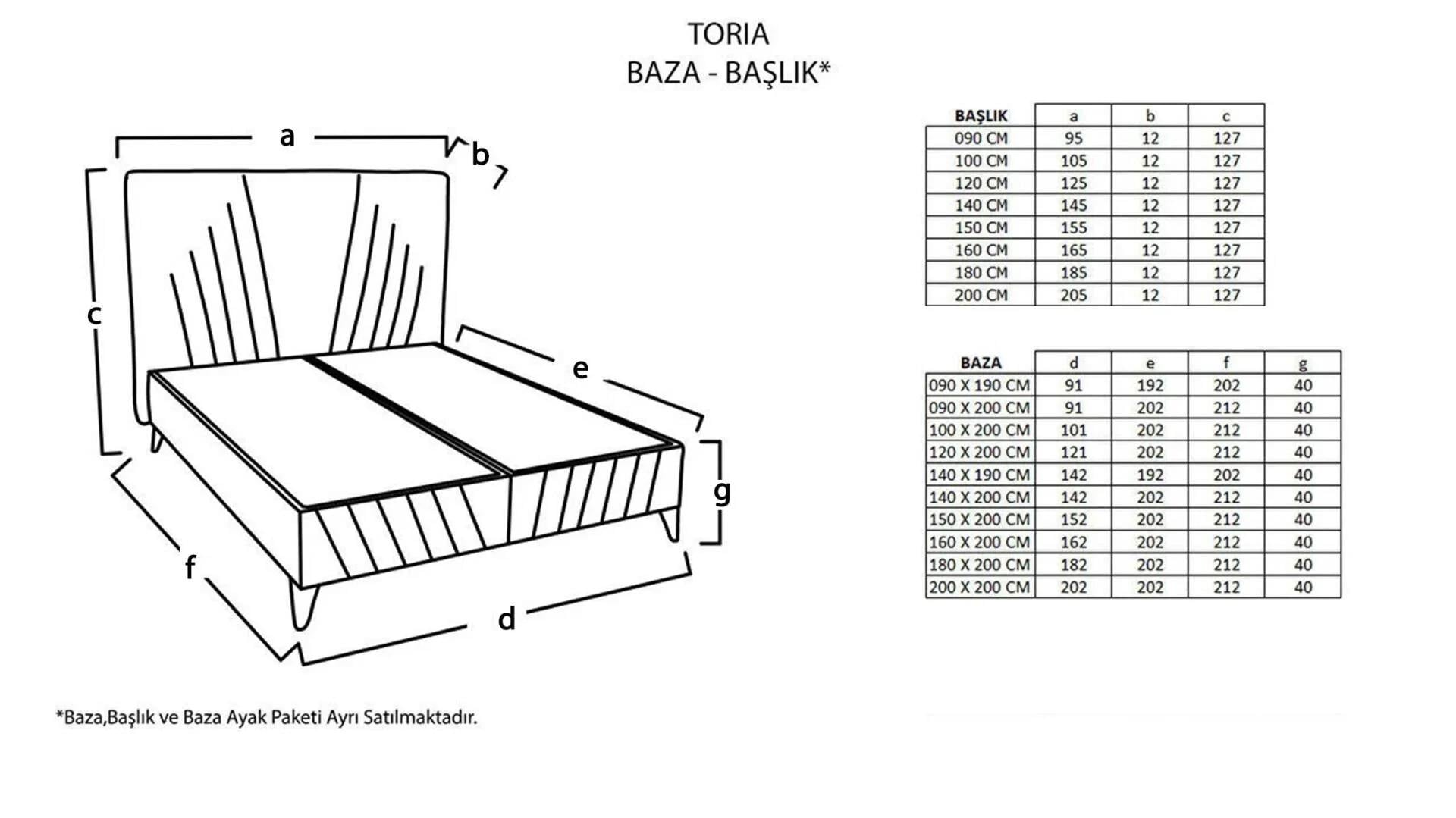 Bellona 160 Lık Toria Başlık Vika Gri
