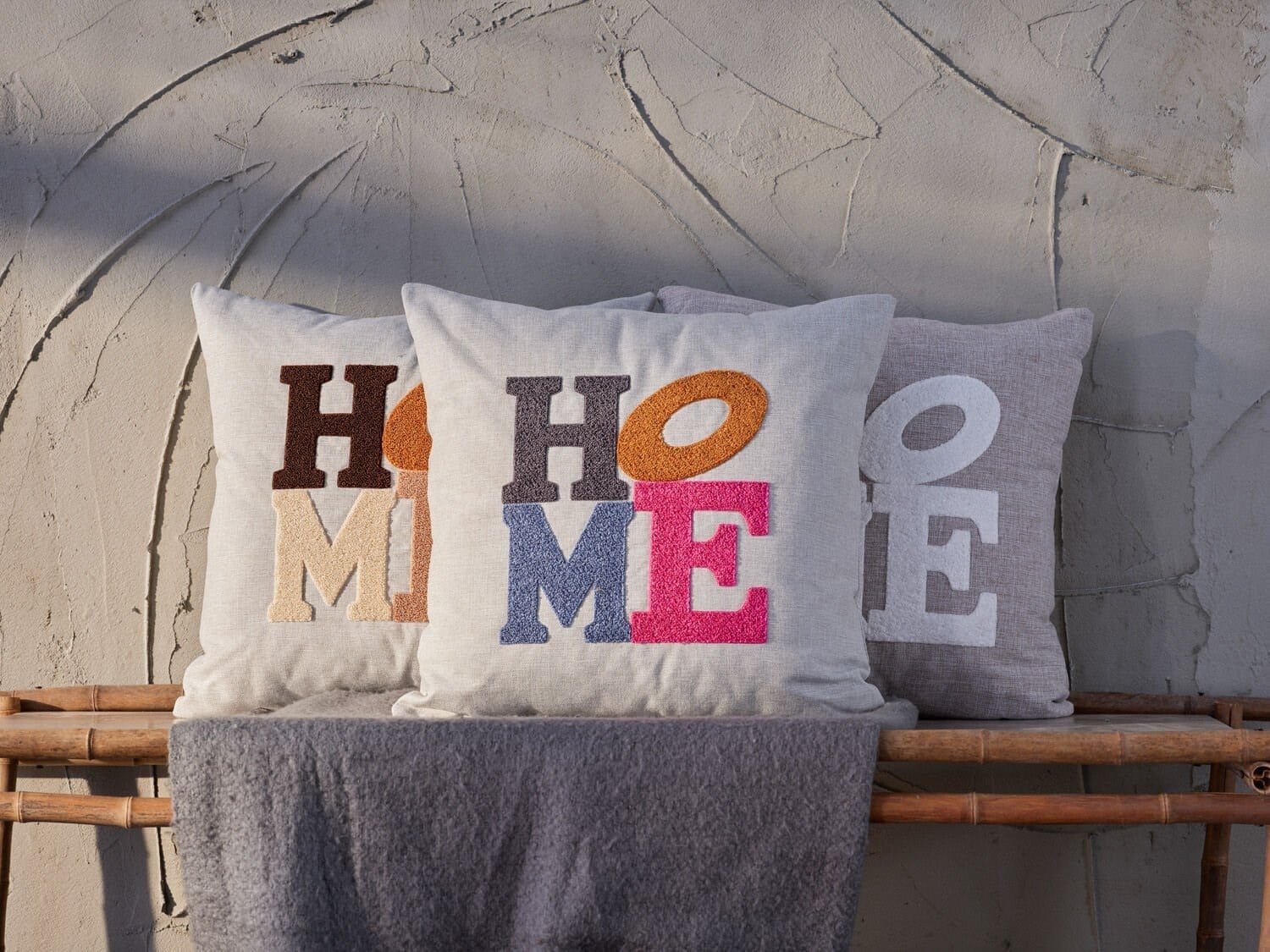 Doqu Home Kırlent Kılıfı 50X50 Beyaz