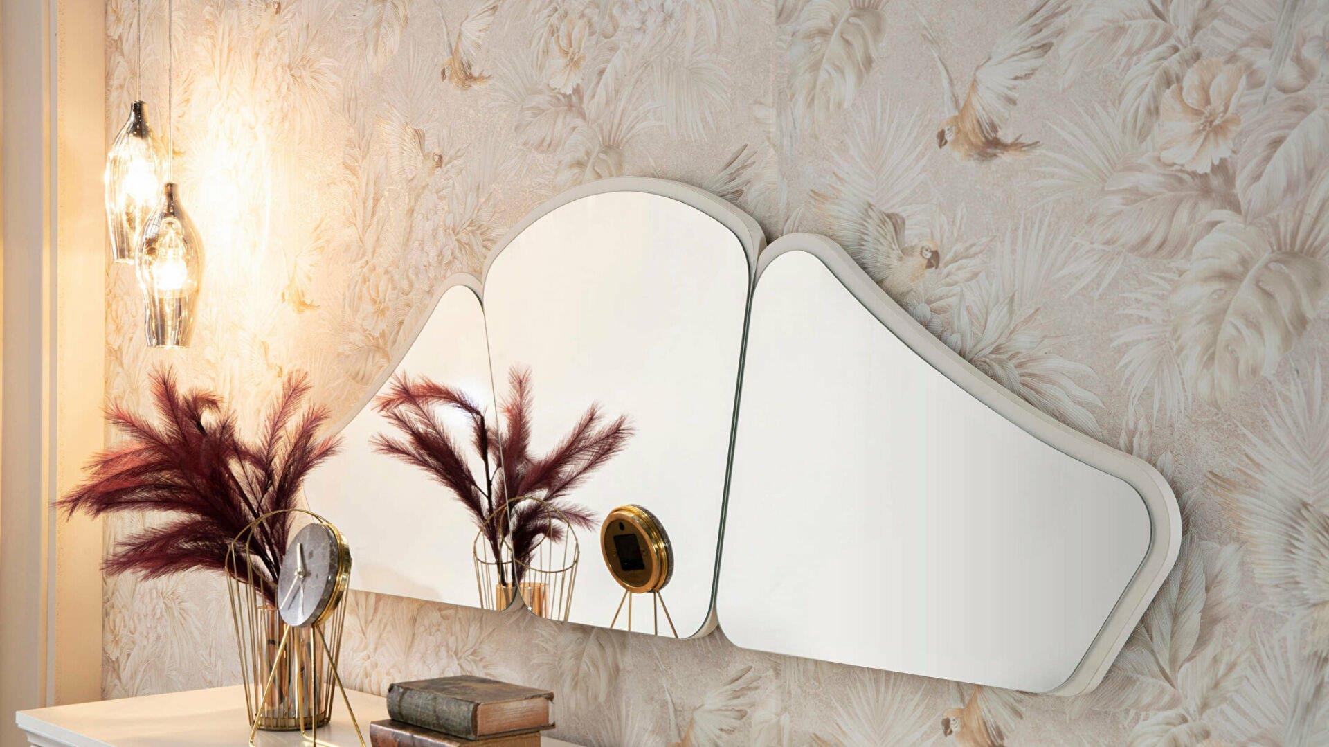 Bellona Perlino Konsol Aynası Beyaz