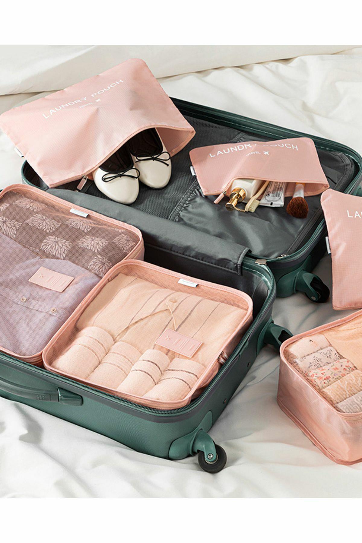 English Home Blare 6lı Organizer Set Pudra