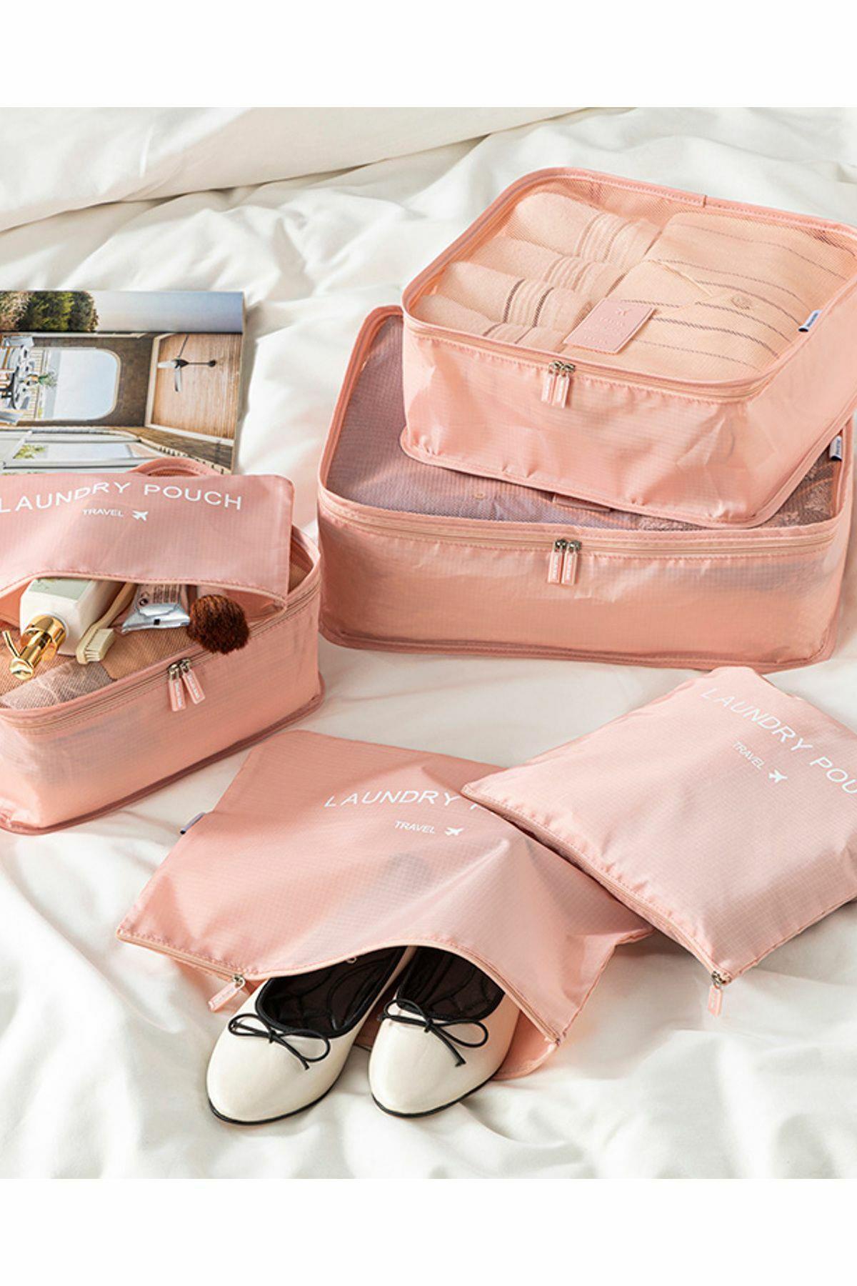 English Home Blare 6lı Organizer Set Pudra