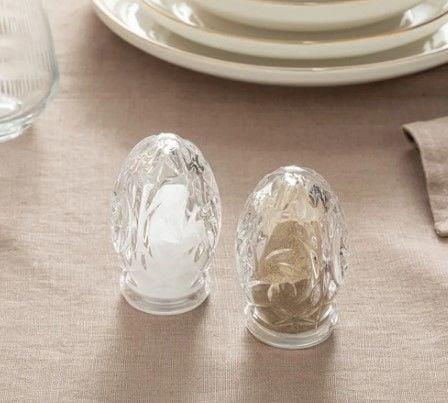 English Home Peggy Cam 2li Tuzluk - Biberlik 5,5x8,5 Cm Şeffaf