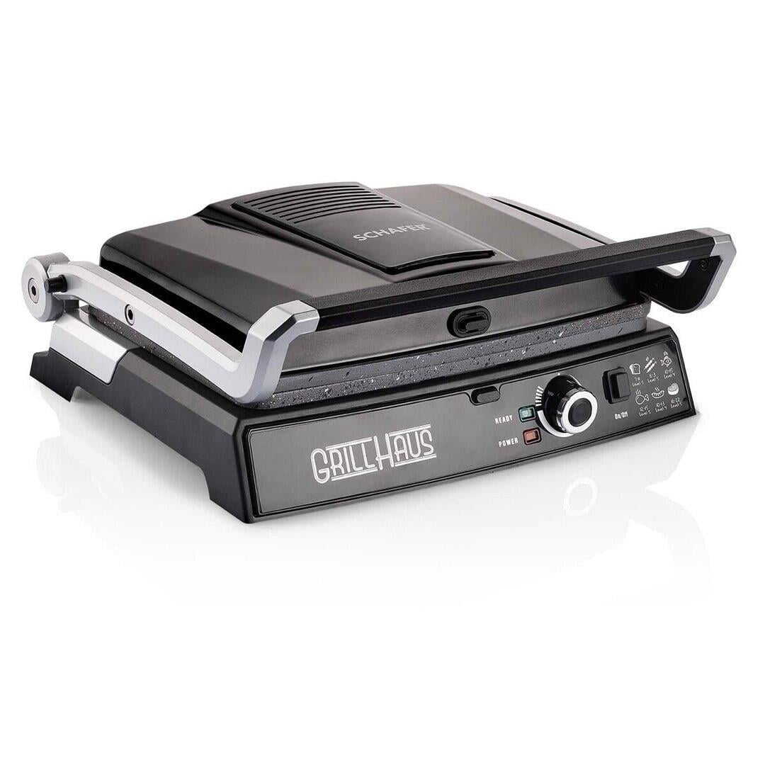 Schafer Grill Haus Tost Makinesi Siyah