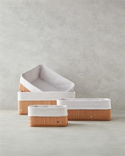 English Home Gina Sepet 32x22x12 cm Açık Kahve