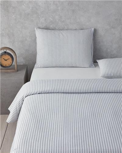 English Home Stitch Line Nevresim Takımı 160x220 cm Lacivert