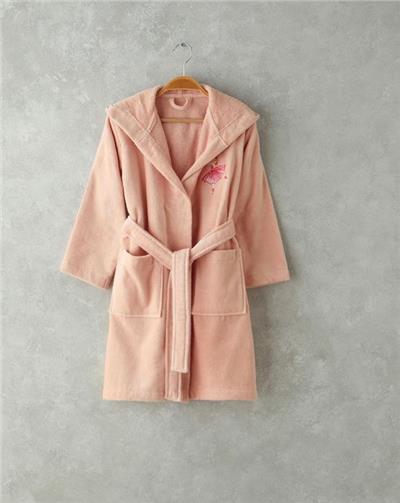 English Home Ballerina Çocuk Bornoz 4-6 Yaş Pembe