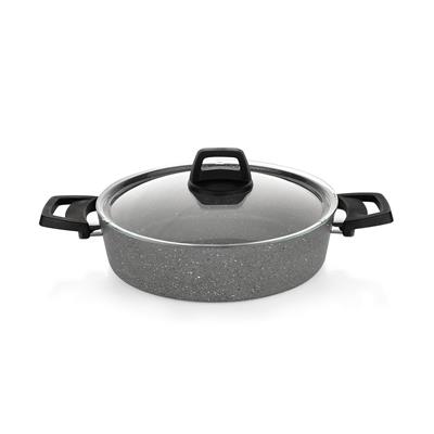 Schafer Eternal Basık Tnc.26cm+Tava26cm 2li St Gri