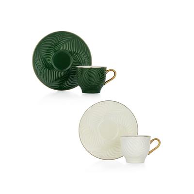 Schafer Glossy 6 Kişilik Kahve Fincan Seti 12 Parça Asorti02