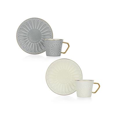 Schafer Glossy 2 Kişilik Kahve Fincan Takımı 4 Parça-Asorti05