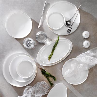 Schafer Superfine Bone Lumiere Yemek Takımı 56 Parça Platin