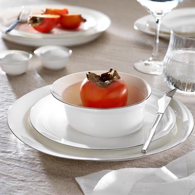 Schafer Superfine Bone Lux Yemek Takımı 56 Parça Platin