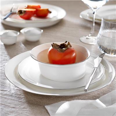 Schafer Superfine Bone Lux Yemek Takımı 56 Parça Platin