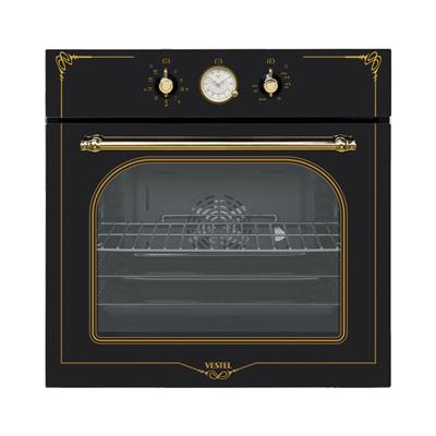 Vestel AF 7688 RS Siyah Rustik Ankastre Fırın