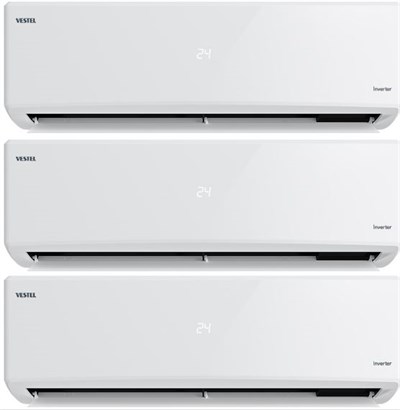 20234993Vestel Flora Doğa Multi Inverter Plus AC 9+9+12 Klima